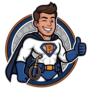 520 Pest Pros badge — Pest Pro Pete, your trusted Tucson pest control mascot