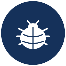 Bed bug treatment icon