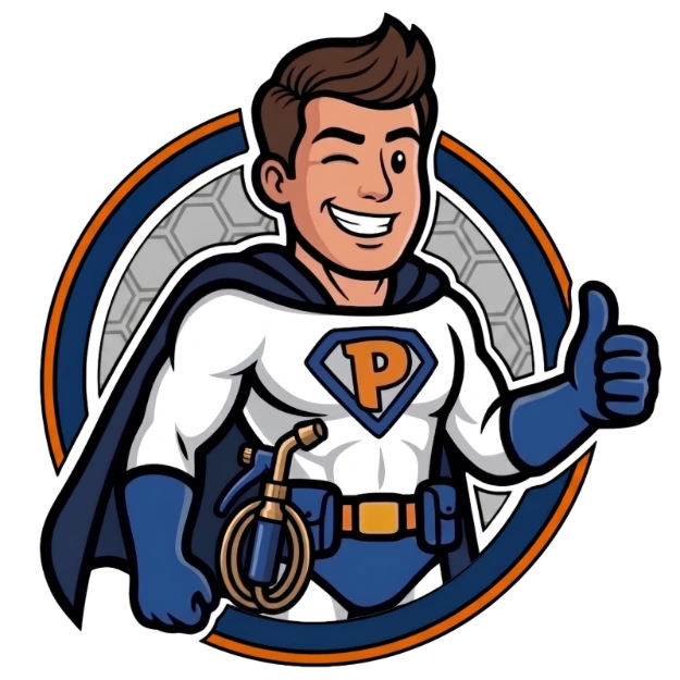 520 Pest Pros badge — Pest Pro Pete, your trusted Tucson pest control mascot